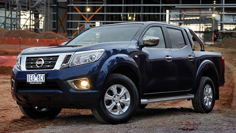 3rd-generation Nissan Frontier/Navara, post-Datsun Trucks era.